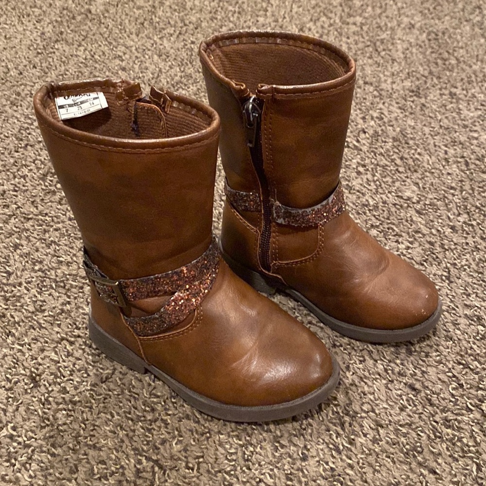 OshKosh Toddler Faux Leather Riding Boots